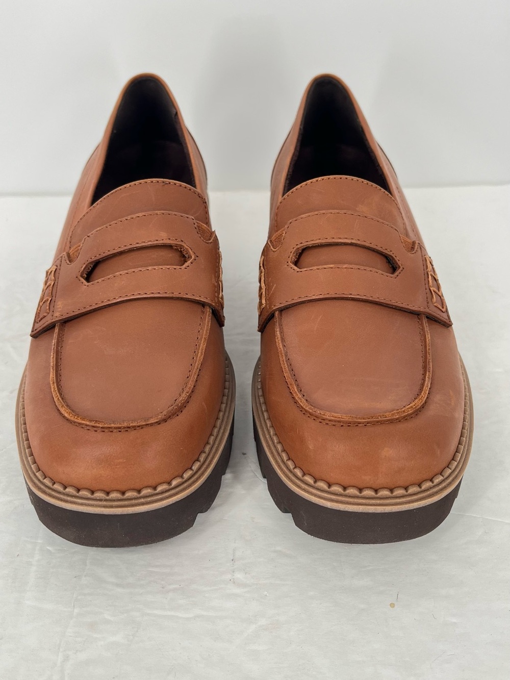 Vionic Francisco Fillmore Lug Sole Penny Loafers Size 7 - Picture 6 of 8